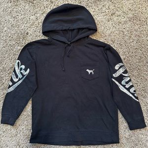 PINK lightweight hoodie - used but in great condition